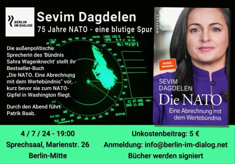 Sevim Dagdelen – 75 Jahre NATO – eine blutige Spur